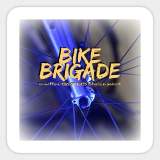 Bike Brigade Podcast Sticker